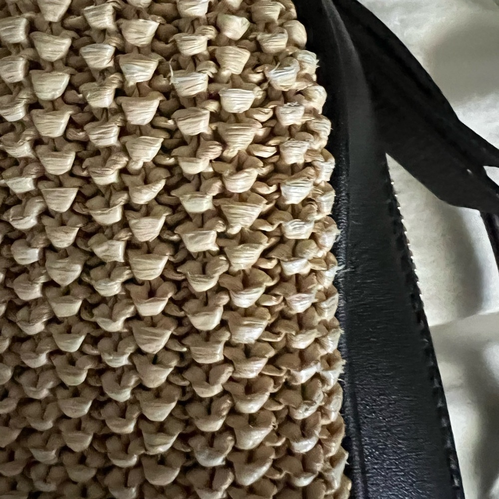 Yves Saint Laurent YSL Raffia Camera Bag - Picture 13 of 16